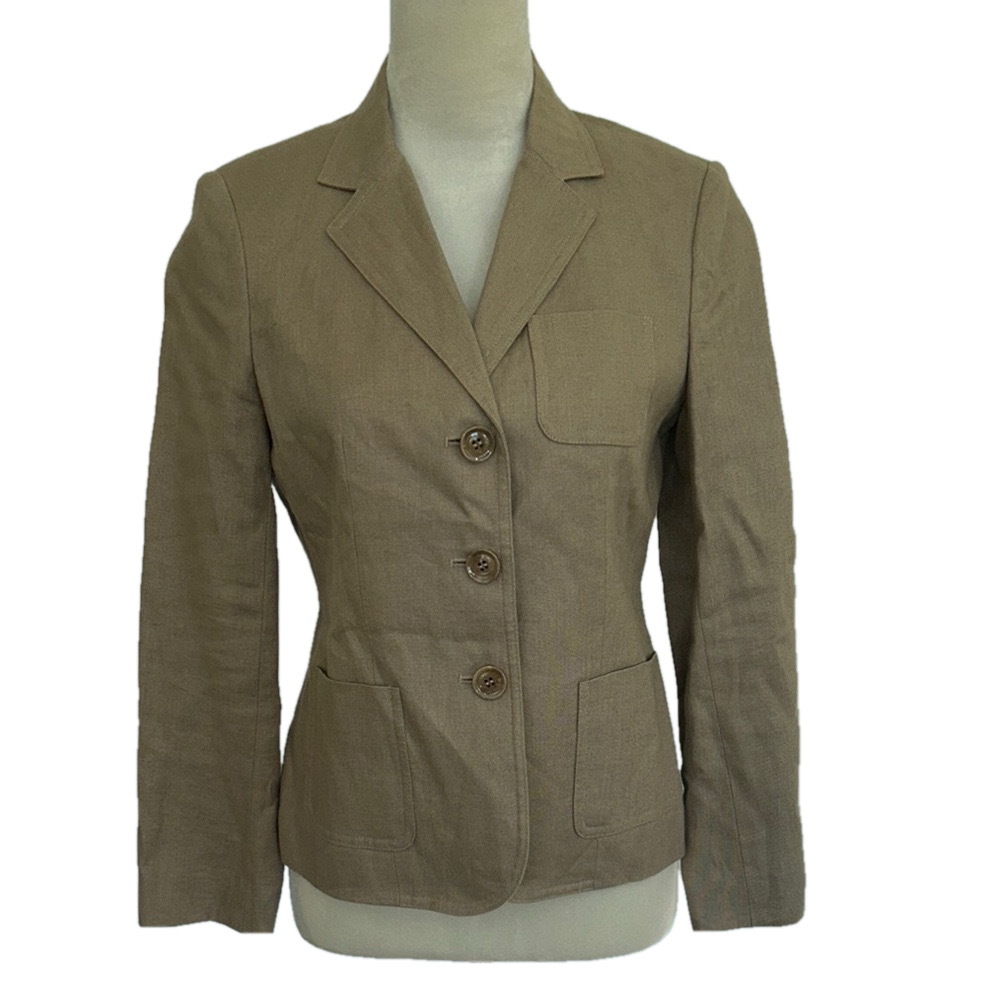 NWOT: Talbots Petits: Tan Blazer: Size 2